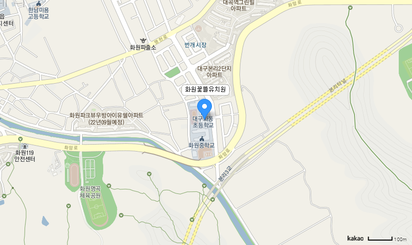 학교 찾아오시는 길 지도